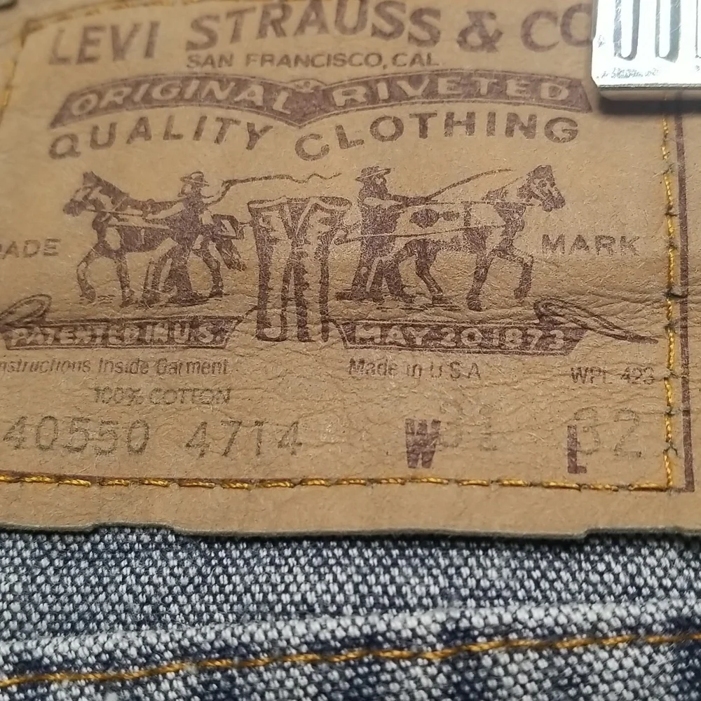 Levi's Vintage Men's Straight Leg Light Wash jeans Size 31x30 EUC